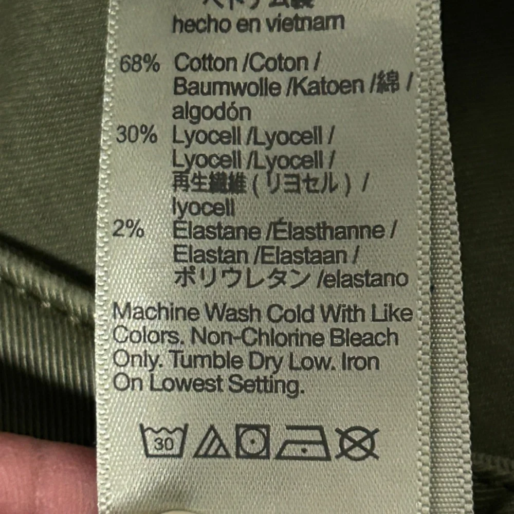 NWOT! Women's Madewell Slim Straight Olive Utility Pant - 25 - Picture 13 of 15